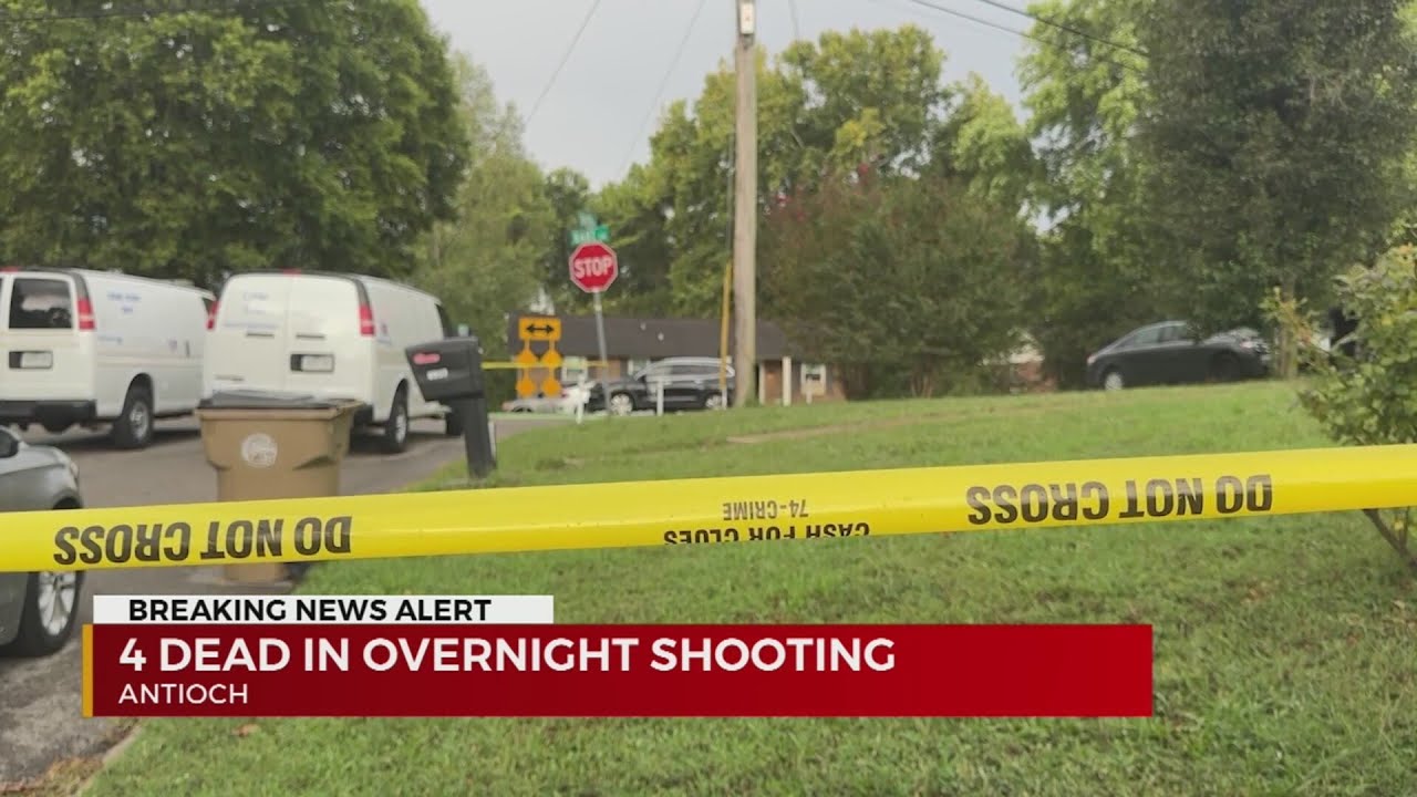 4 dead after overnight shooting in Antioch - YouTube
