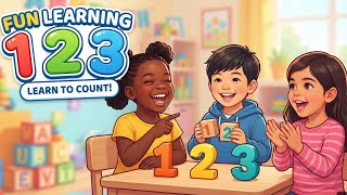 123 Numbers Song 🌟 Count to 10 | Learn Counting & Numbers for Kids