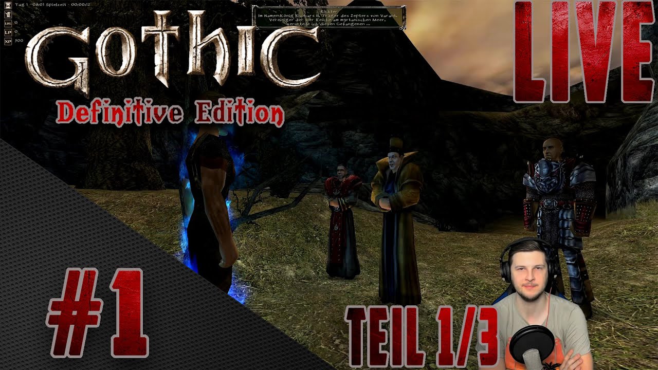 Gothic: Definitive Edition #1 - Das Intro als anfangs Gespräch #1| Livestream 🎮