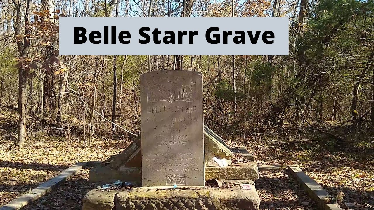 Outlaw Belle Starr's Grave - YouTube