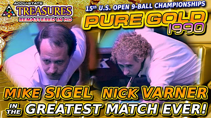 1990 PURE GOLD TREASURE: Mike SIGEL vs. Nick VARNE...