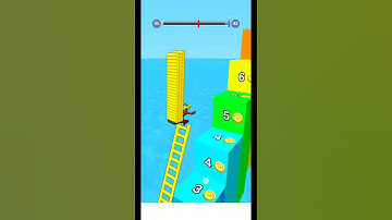 ladder race 3d game play Android ios #81 #shorts