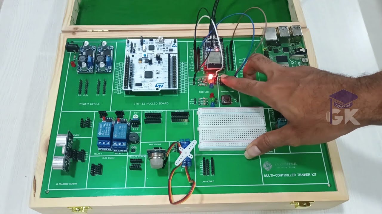 ESP32 Digital Input Tutorial | Push Button Control Using Arduino IDE