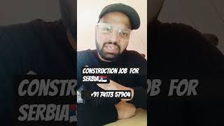 🚨 Serbia Hiring! Shuttering Carpenters Needed 🇷🇸 | Gulf to Europe | Visa in 2 Months! #shorts