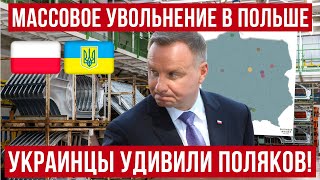 Массовое увольнение в Польше! Украинцы удивили поляков! Польша новости