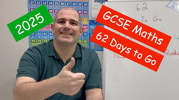 GCSE Maths 2025 Revision - 62 Days To Go - Corbettmaths