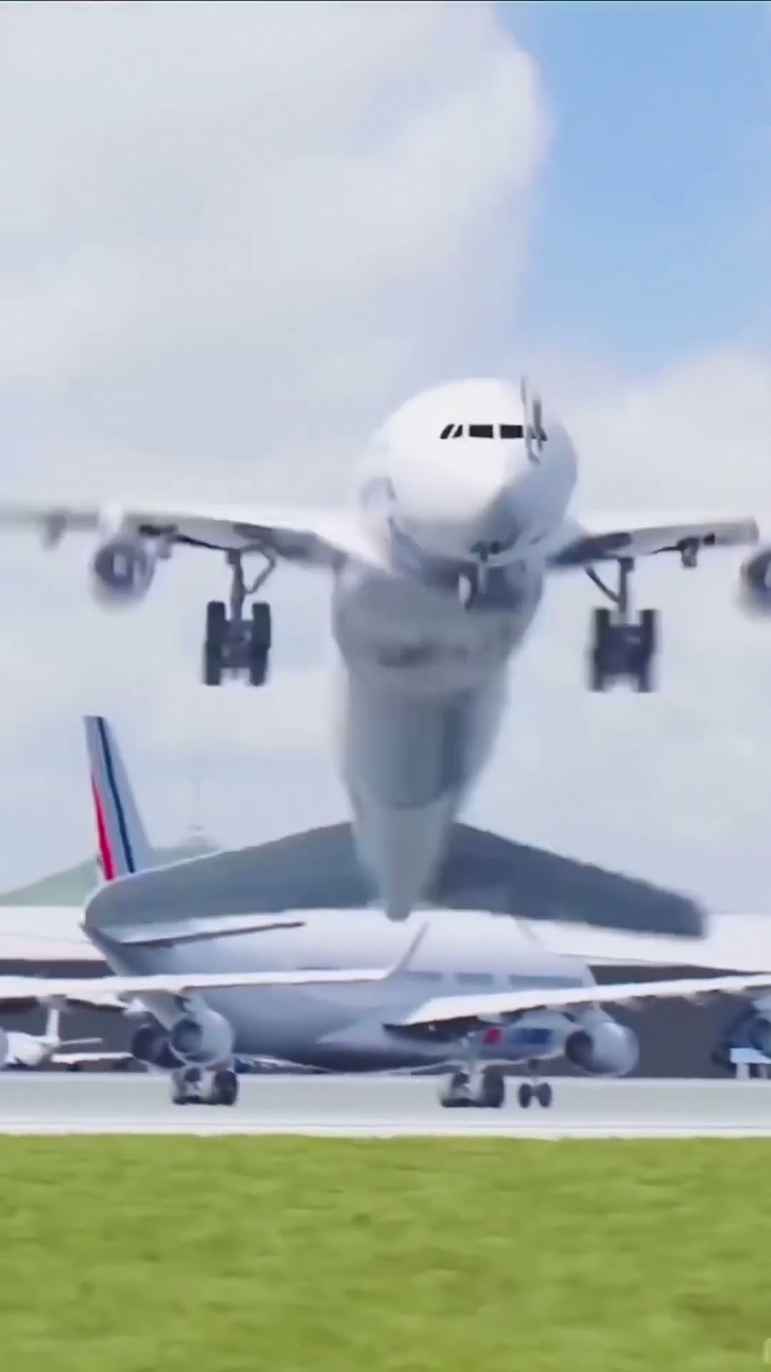 funny dancing plane