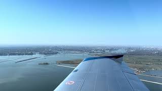 Amsterdam Skyline - Flying the Bristell B23