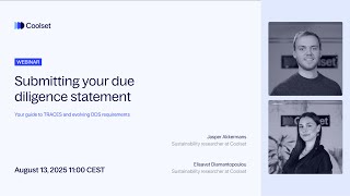 Submitting your due diligence statement - Full length webinar [45 min]