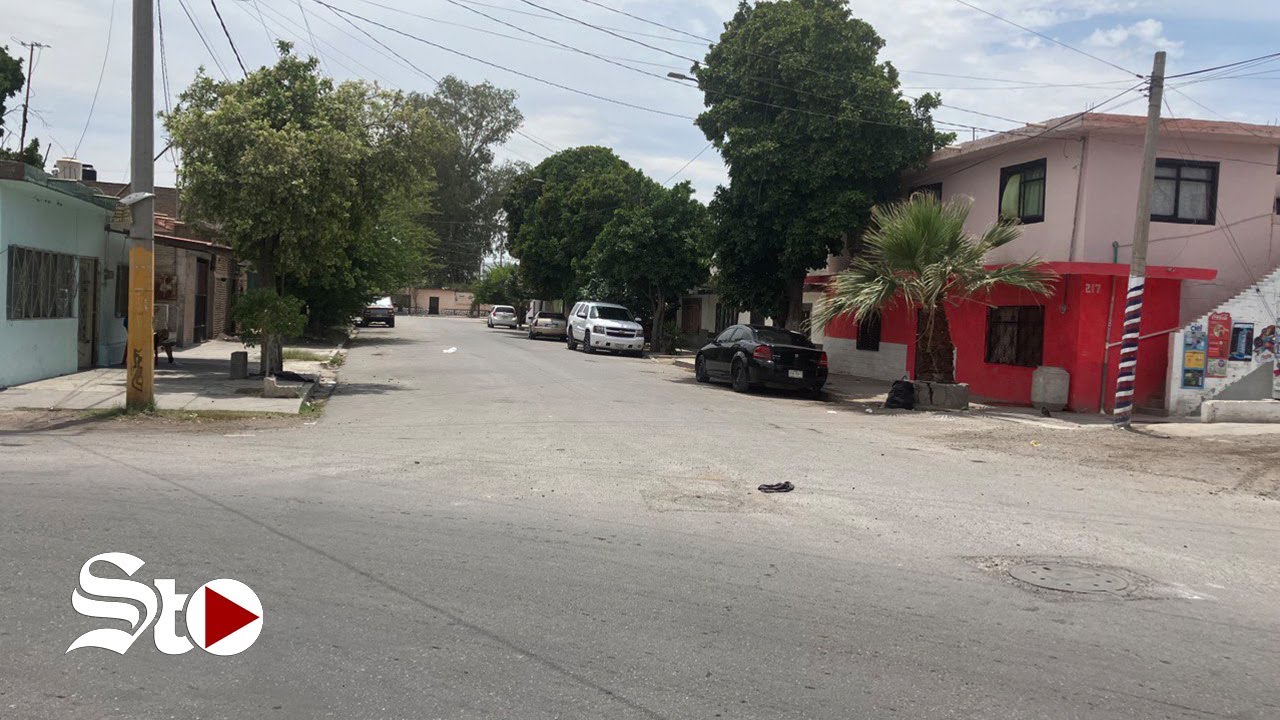 Lucen vacías calles de colonia Santa Rosa - YouTube