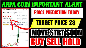 ARPA COIN PRICE PREDICTION 2025 | ARPA COIN TODAY NEWS | ARPA NETWORK PRICE PREDICTION TODAY