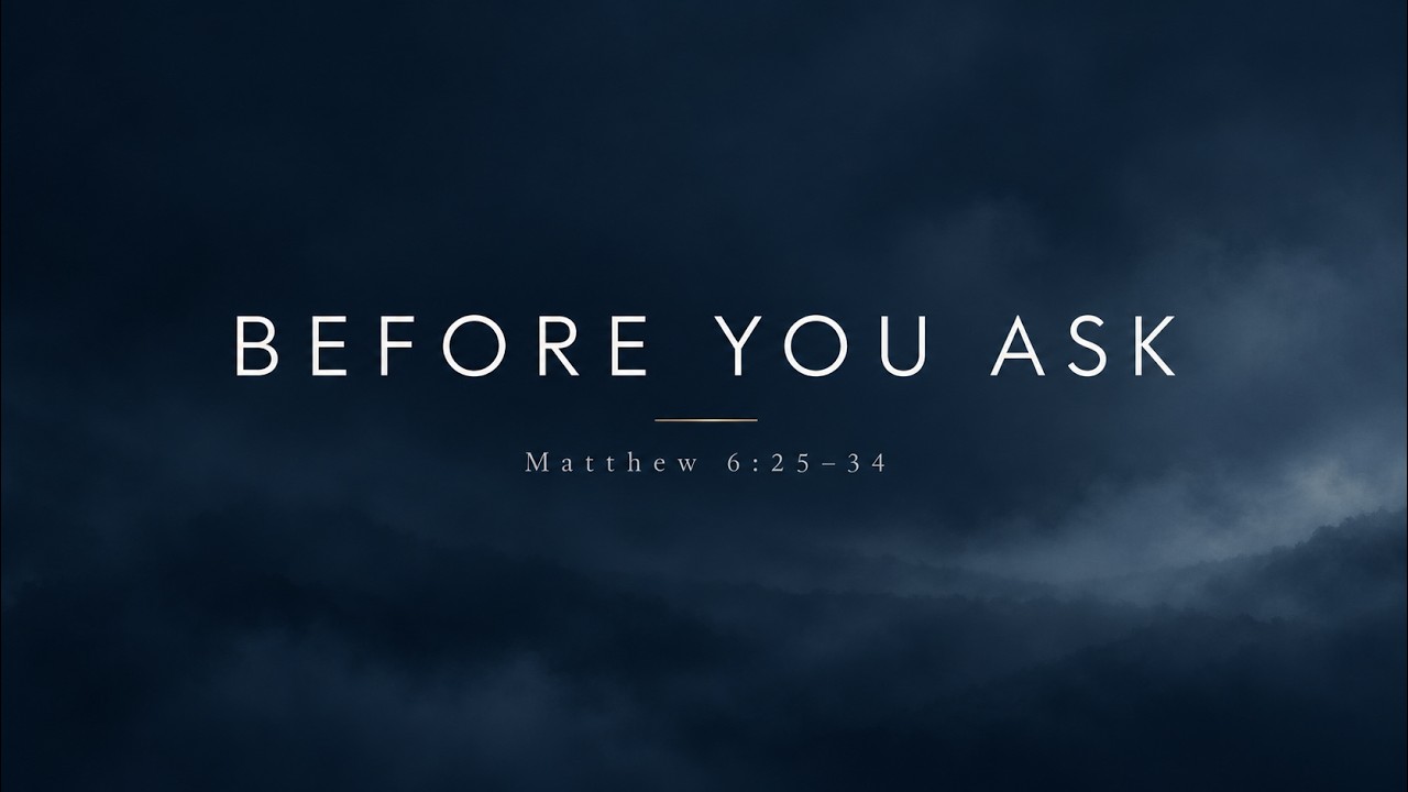 Before You Ask - Pastor Juanfer Monsalve
