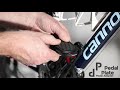 How to insert and release Pedal Plate on Look KEO clipless pedal