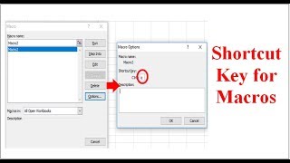 Excel Userform Use Custom Keyboard Shortcuts For Any Macro Throughout