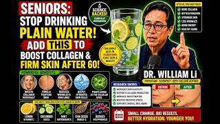 Seniors: STOP Drinking Plain Water! Add THIS to Boost Collagen & Firm Skin After 60 | Dr. William Li