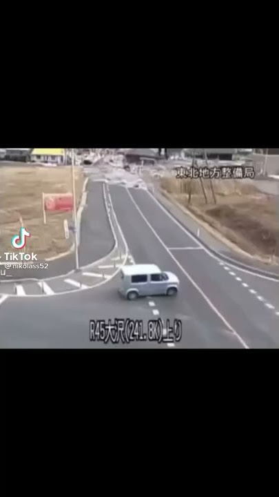 Tsunami Jepang - REKAMAN LANGKA