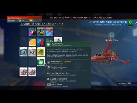 No Man's Sky_ep 71 criando coletor de atmosfera coletando nitrogênio ...