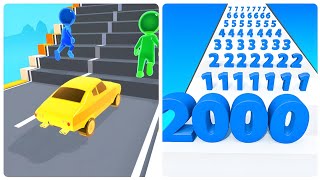 Number Merge Run vs Shape Shifting - All Max Levels  screenshot 5