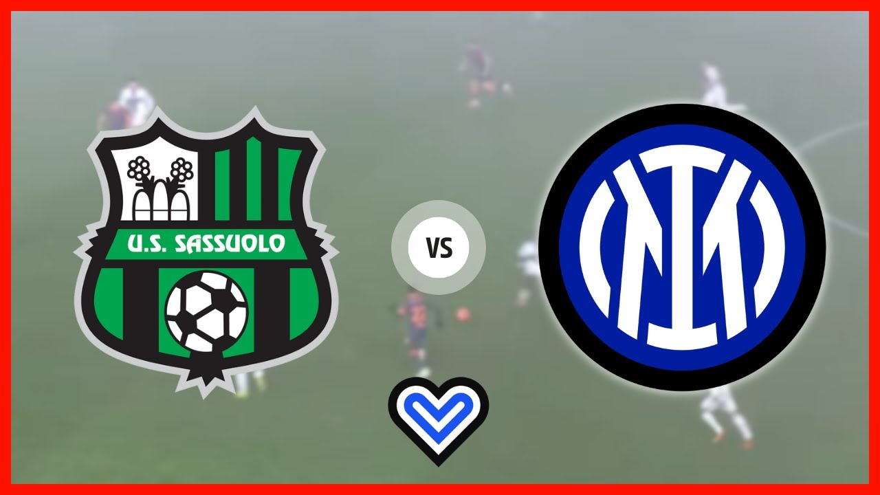 🔴 SASSUOLO INTER in Diretta! Live reaction Serie A [NO Streaming]