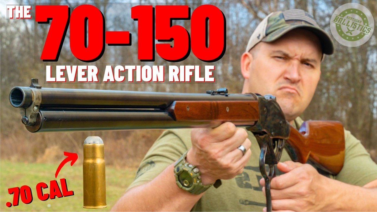The 70-150 Lever Action Rifle (The BIGGEST Lever Action EVER !!!)