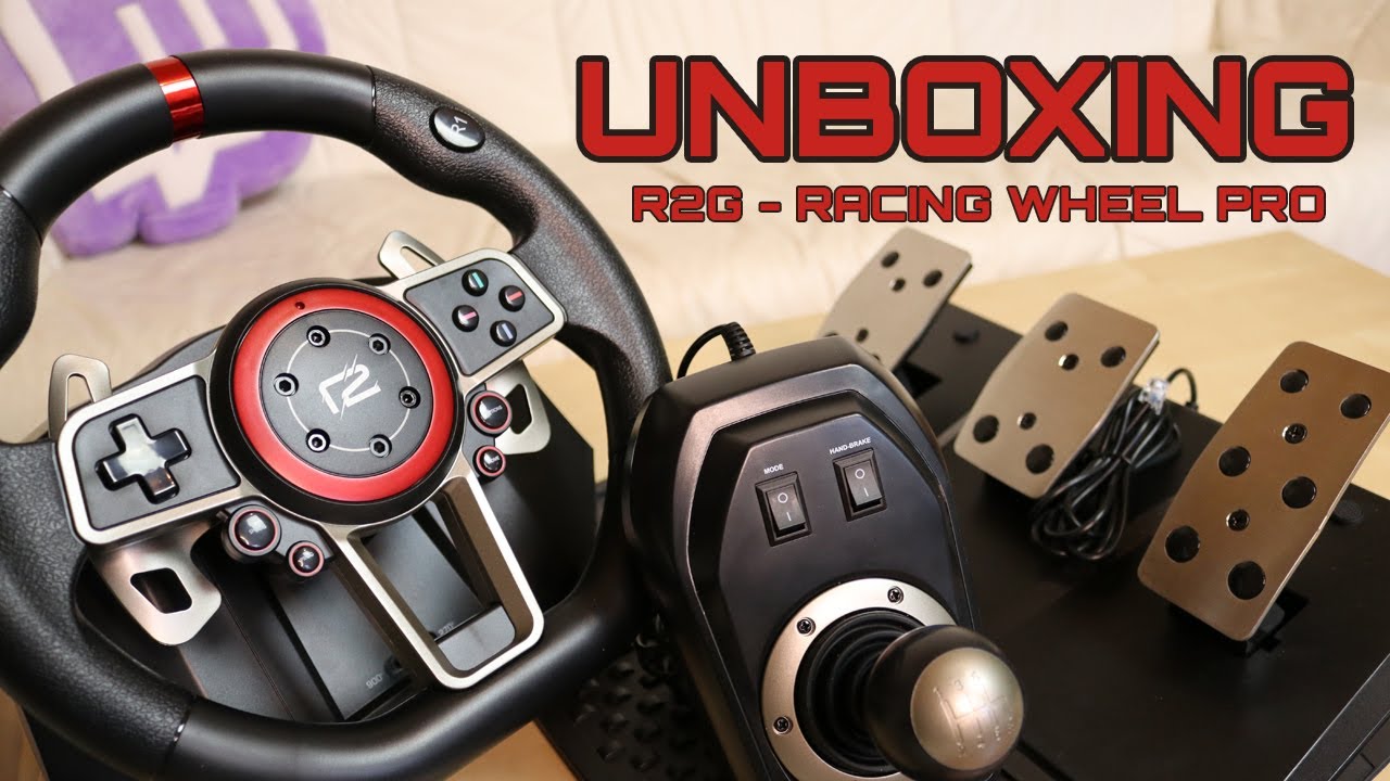 Racing Wheel Pro - R2G - Ready2Gaming - Unboxing