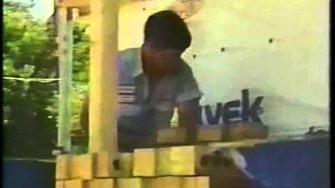 Fastest Bricklayer In The World Travis McGee