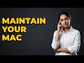 When should I use Disk Utility to maintain macOS?