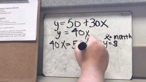 Using substitution for systems of equations to solve word problems