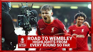 ROAD TO WEMBLEY | Liverpool's route to the final | ALL THE GOALS!