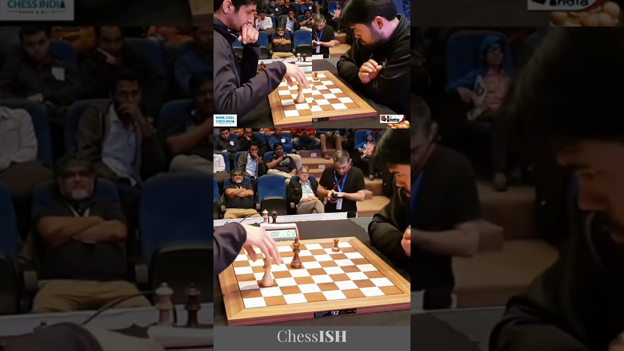 STRANGE! Vidit sacrificed his King against Hikaru 