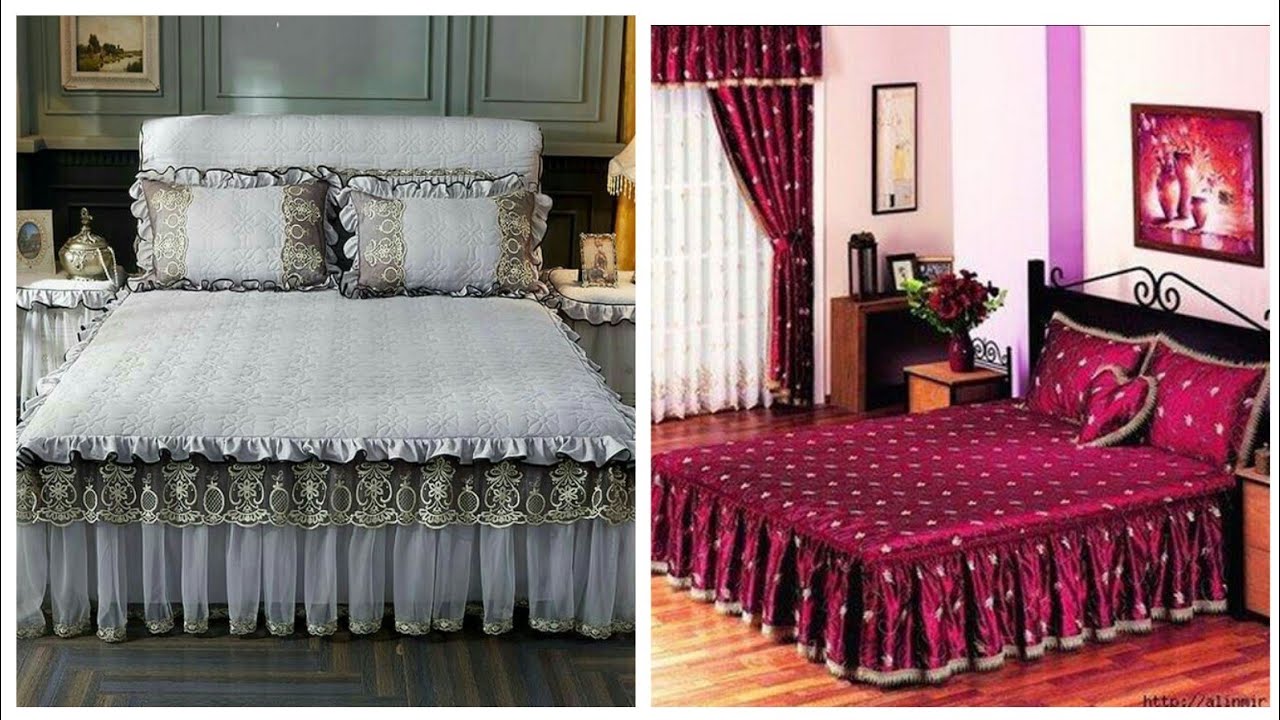 Top Classic Designers Bedsheets Designs ,Bridal Bedsheets,Royal Bedsheets With Back Cover.