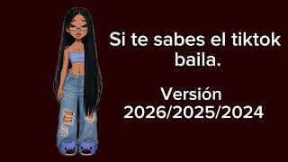 SI TE SABES EL TIKTOK BAILA-2026-2025-2024