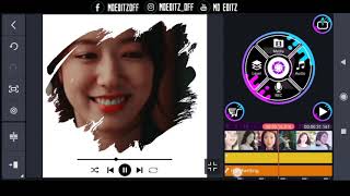 Instagram #trending Brush strokes WhatsApp status 🔥 Park Shin-hye 😍 Kinemaster Tutorial 🤩 MD editz 😎 screenshot 4