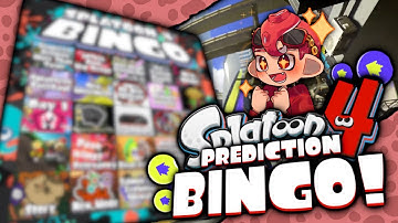 The Ultimate Splatoon 4 Prediction Bingo