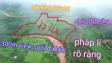 bán đất rẻ gia lai.17ha view suối đá.