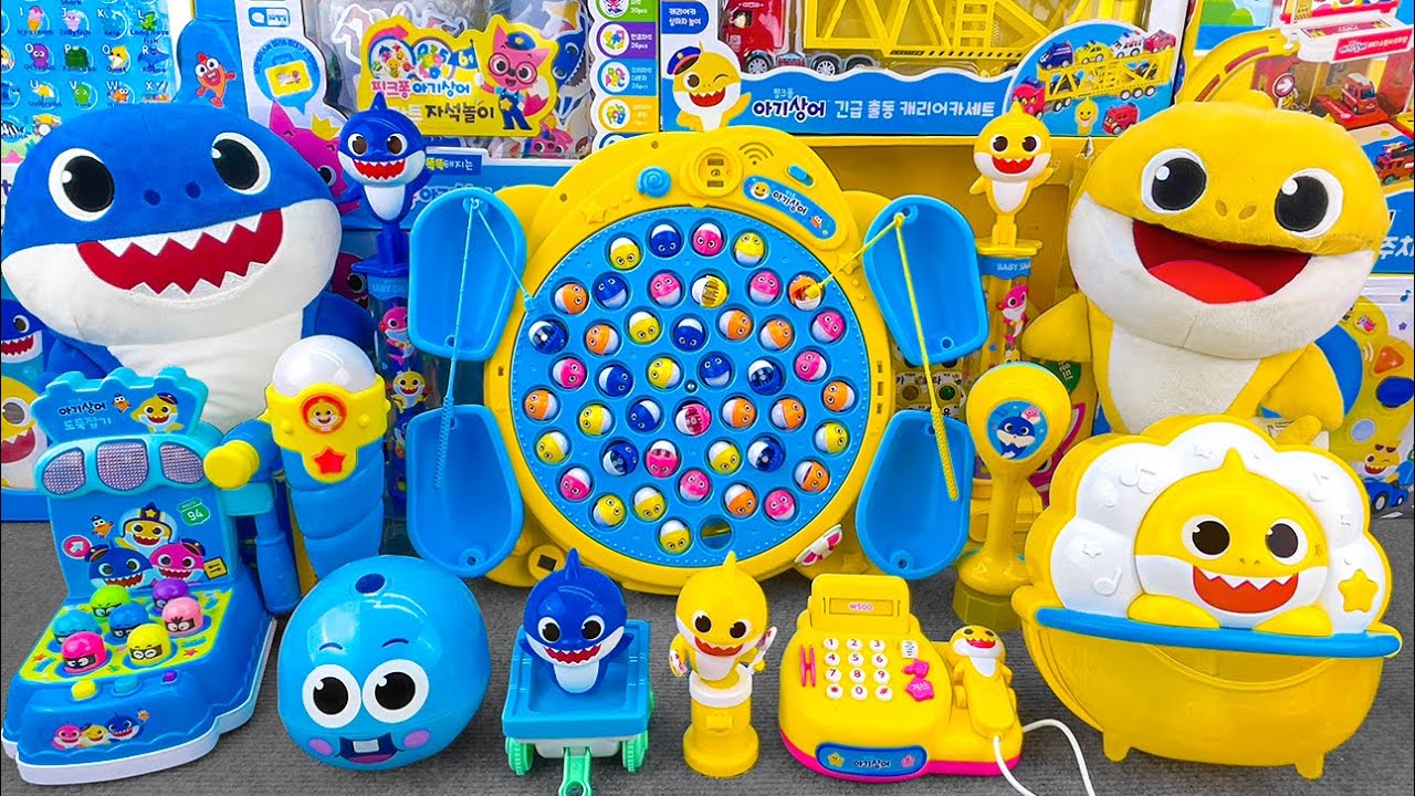 103 Minutes BABY SHARK Collection Unboxing - Satisfying Unboxing (ASMR)