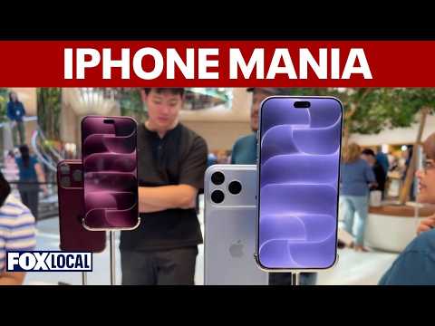 iPhone 18 launch draws massive crowds Apple flagship store in NYC