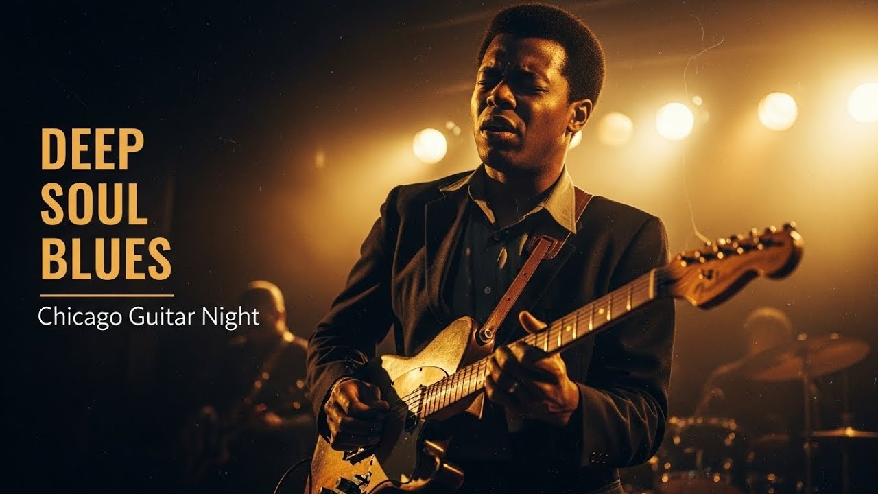 Deep Soul Blues 1960s | Chicago Style Guitar Night