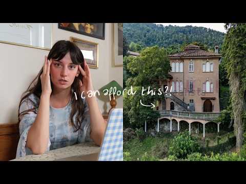house hunting in italy | how are these art nouveau villas SO cheap?