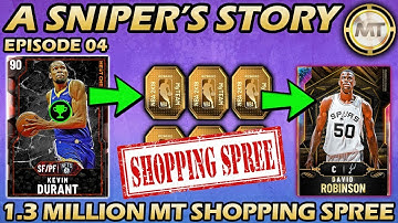 THE BIGGEST 1.3 MILLION MT SHOPPING SPREE FOR OPALS IN MYTEAM! NBA 2K20 A Sniper