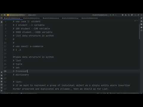 Capa de python frozenset mistake correction in session 41 | Python Full Course For Beginners
