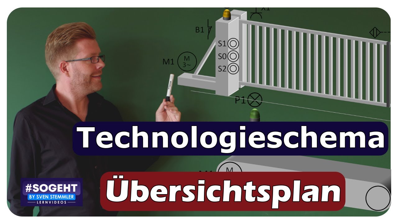 Vorschaubild zum Lernvideo "Die Kunst des Technologieschemas: Ein Übersichtsschaltplan"