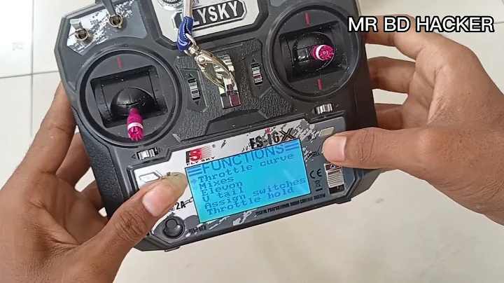 Flysky FS i6 Elevons Setup, How to mix Two Servos channels of RC Plane or RC Flying Wings