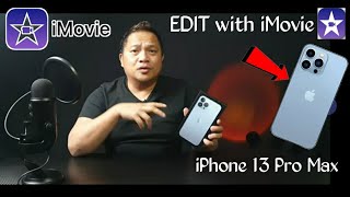 HOW TO EDIT VIDEO WITH IMOVIE ON iPhone 13 Pro Max || Tutorials 2021 || Step by Step screenshot 4