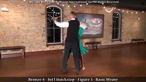 Planet Ballroom® - Bronze 4 - QUICKSTEP - Figure 3 - Basic Weave