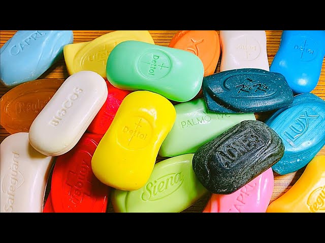Oddly Satisfying International ASMR Soap opening Haul Leisurely Unpacking Soaps Relaxing ASMR