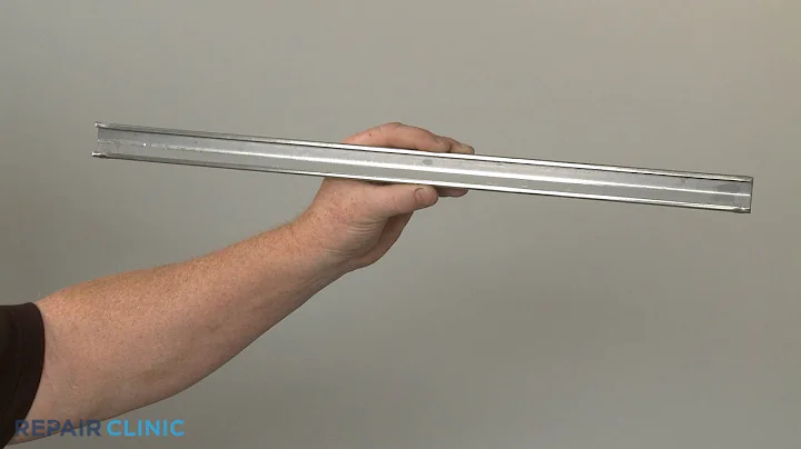 Frigidaire Dishwasher Upper Dish rack Slide Rail Replacement (part 154597801)