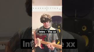 Intro - The Xx Guitar Lesson Resimi