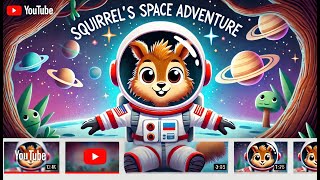 Sammy the Squirrel's Space Adventure | Kids Stories in English