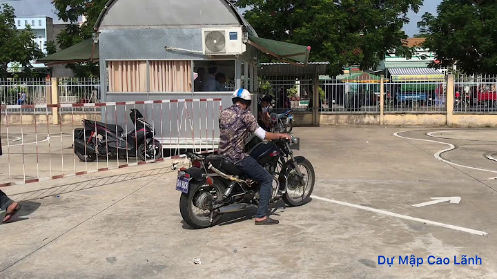 Lịch thi bằng lái xe máy 2022 tại Đồng Tháp